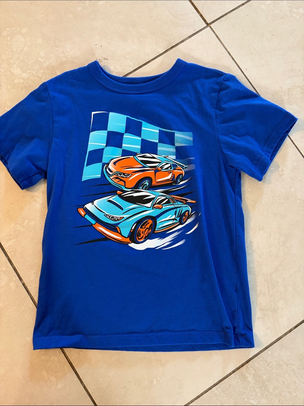 Place Royal Blue Graphic Kids Tee
